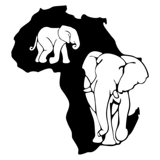 quadro di metallo coppia di elefanti arredinferro idea regalo, arredamento e decorazioni