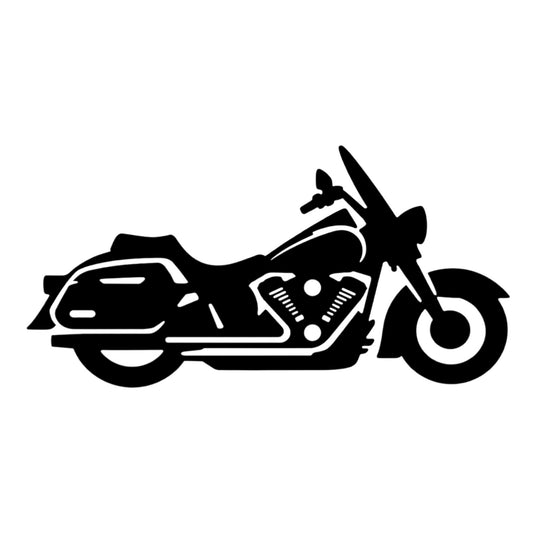 Quadro in metallo raffigurante iconica moto cruiser americana classica, decorazione murale per appassionati di moto vintage e cultura biker