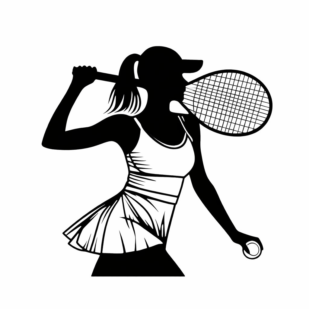 Quadro in metallo raffigurante tennista donna, decorazione murale sportiva per appassionati di tennis e sport femminile