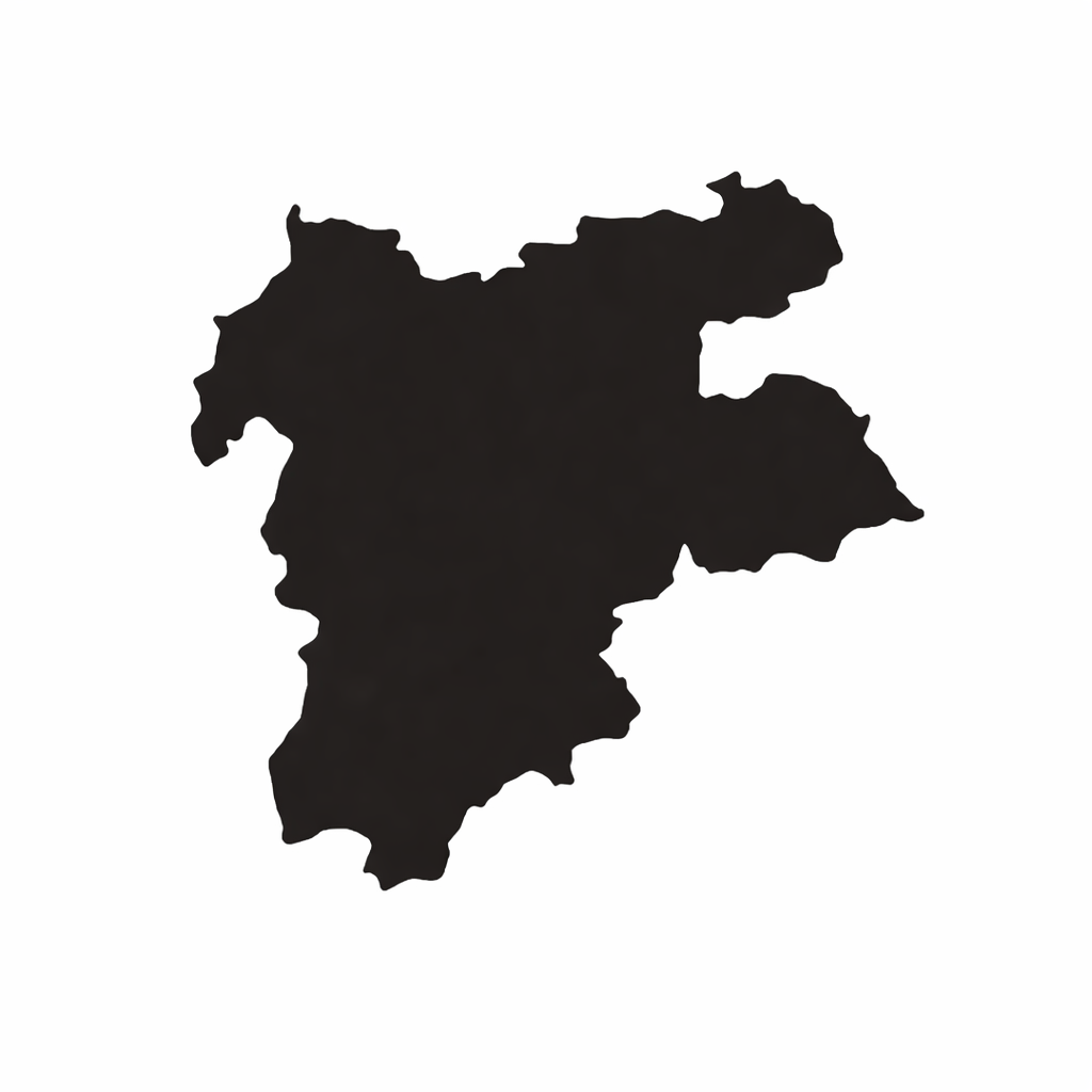 Quadro in metallo raffigurante la mappa del Trentino, decorazione murale regionale per interni e regalo trentino